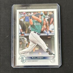 Cal Raleigh Topps Rookie Card - Seattle Mariners